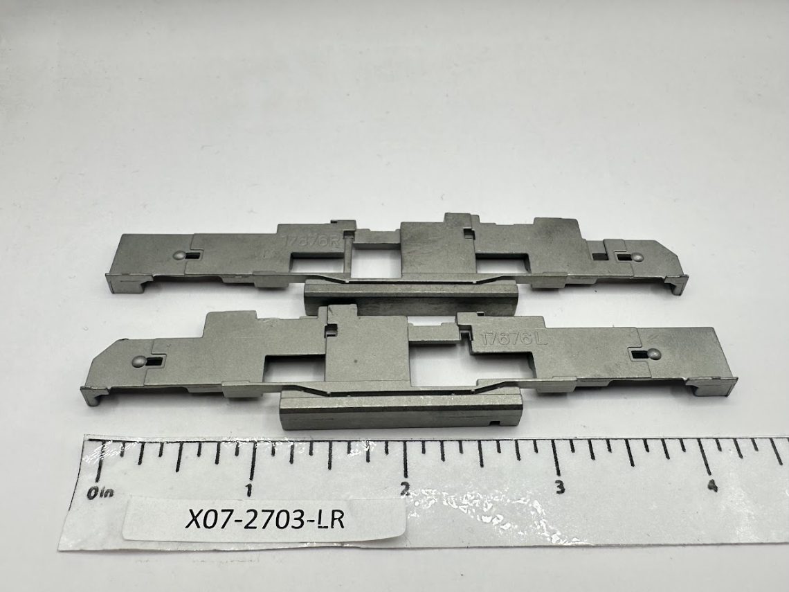 SD70ACe Metal Frame Halves, Left and Right (N-Scale)