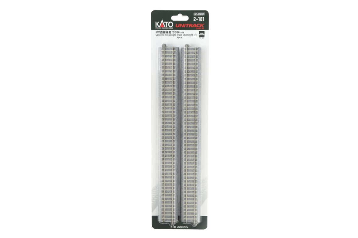 369mm (14 1/2") Concrete Tie Straight Track [4 pcs]