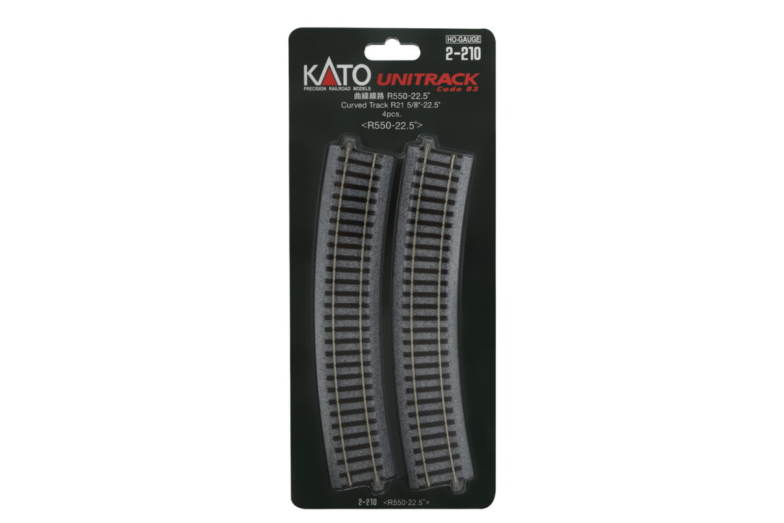 H R550-22.5 Curve Track (4 ea)