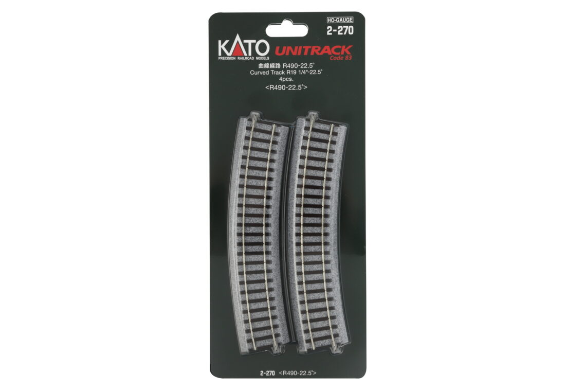 H R490- 22.5 Curve Track (4 ea)
