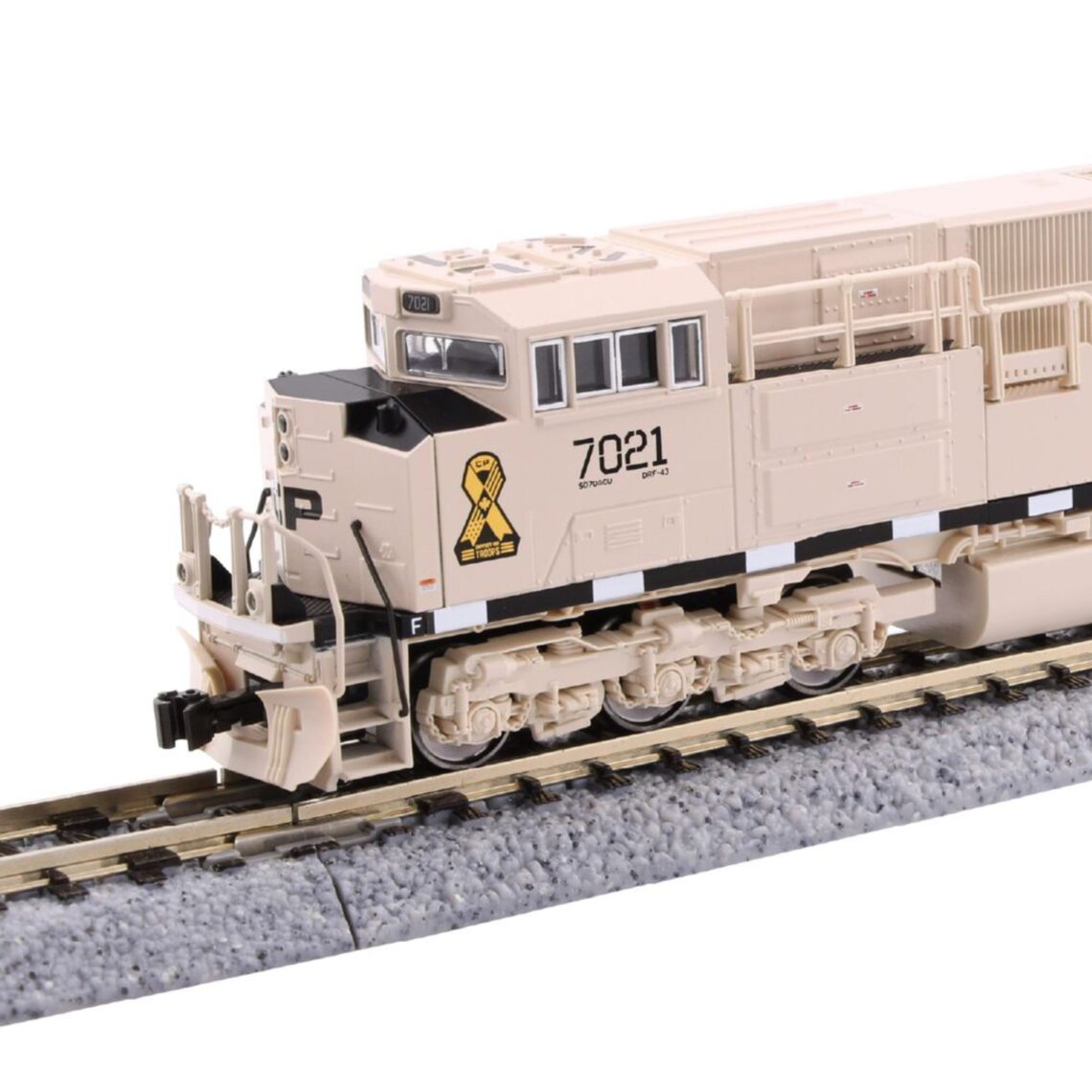 N SD70ACu Canadian Pacific #7021 (Beige) - Kato USA Online Store