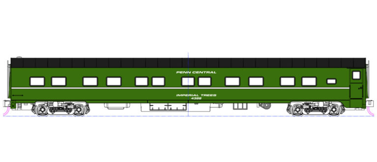 (N) Amtrak and Penn Central Phase I Car Parts Category Image