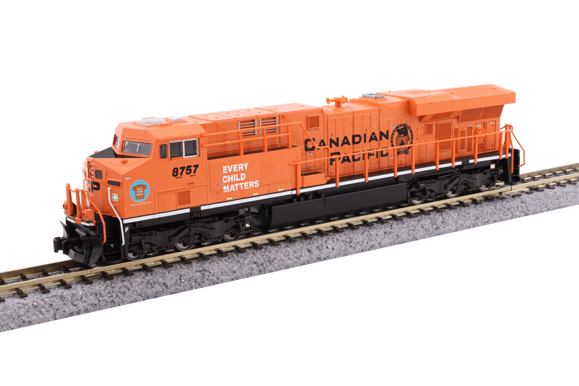 N ES44AC Canadian Pacific #8757 (Every Child Matters) - Image 2