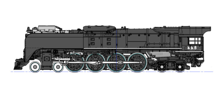(N) 4-8-4 FEF-3 Parts Category Image
