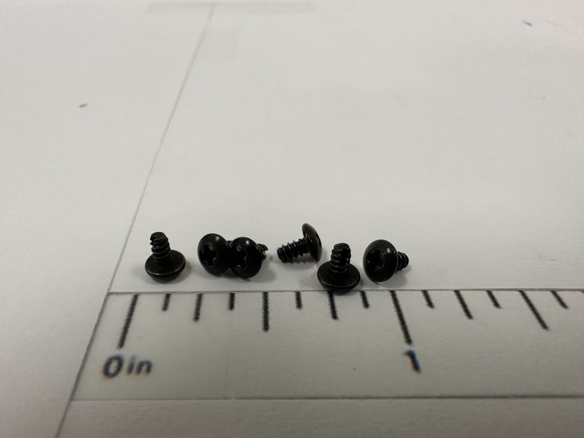 Screw 2x4mm, Round Head (Multi)
