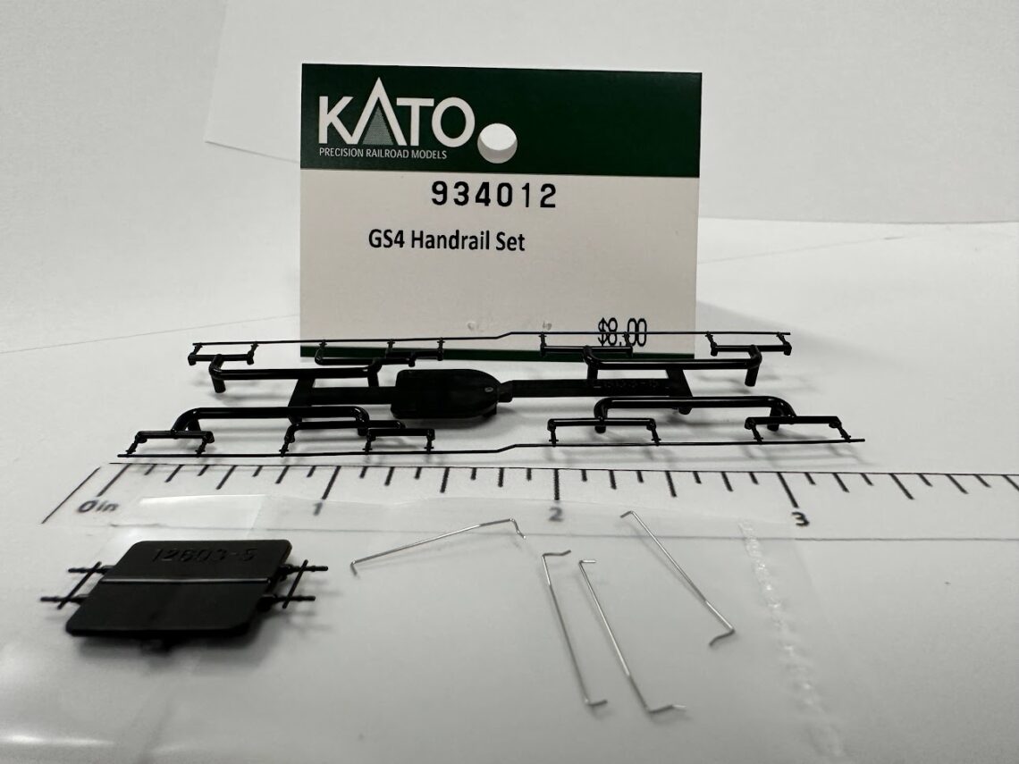 GS-4 Railing Set (long side railing + cab vertical railings) (N-Scale)