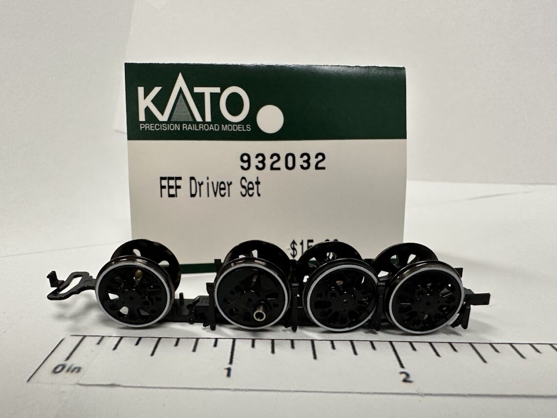 FEF Driver Set + underbody plate (Excursion) (N-Scale)