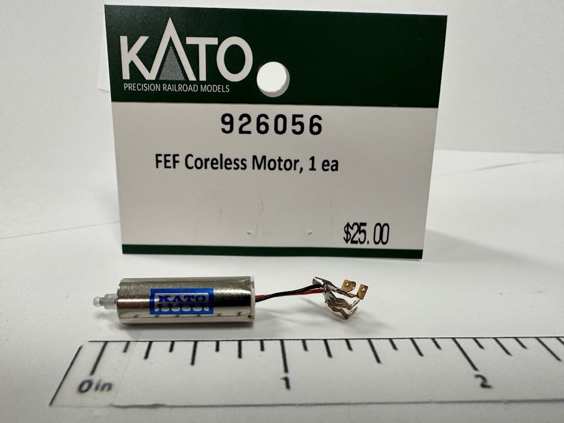 FEF Coreless Motor (N-Scale)