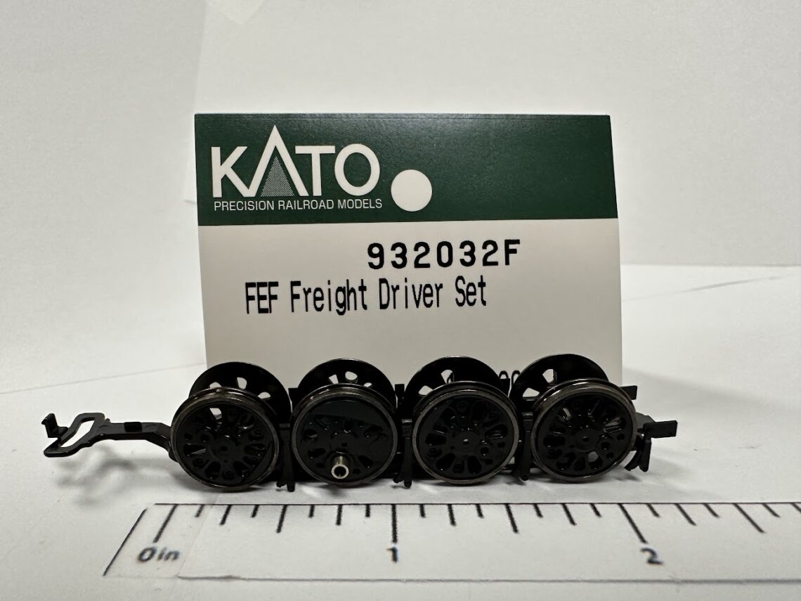 FEF Driver Set + underbody plate (Freight) (N-Scale)