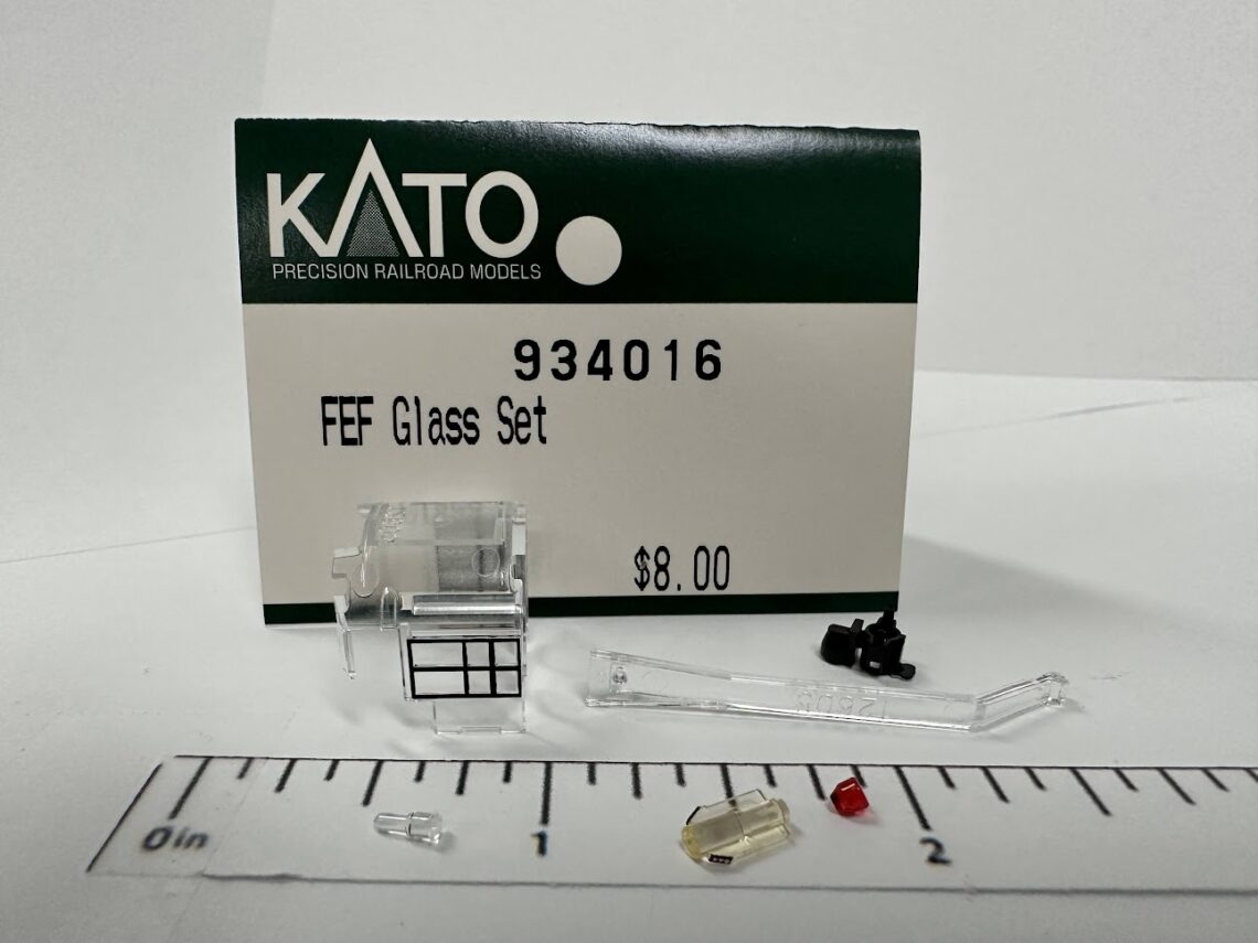 FEF Glass Set (includes all clear lenses and window pieces) (N-Scale)