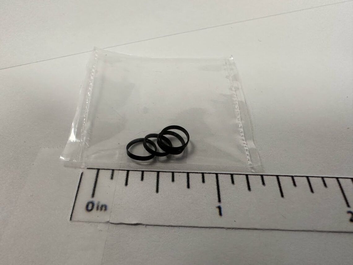 Replacement Traction Tires for GG1/ACS-64 (N-Scale)