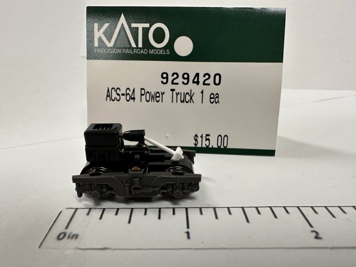 ACS64 Power Truck + Universal - Dark Gray (N-Scale)