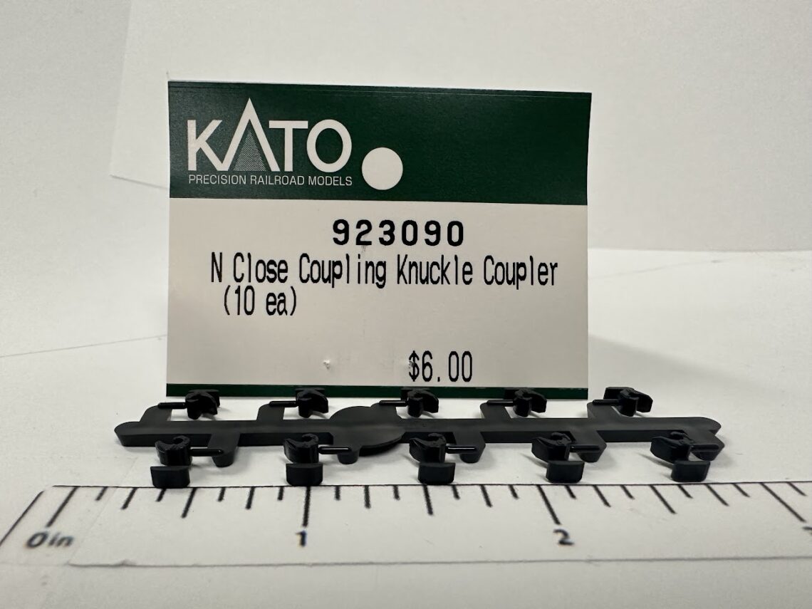 Close Coupling Knuckle Coupler (Truck Mount) (N-Scale)