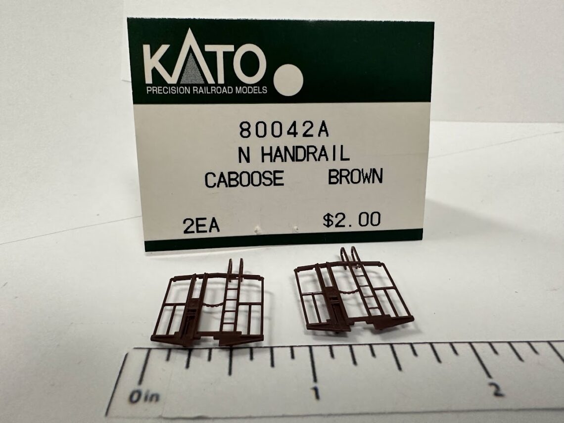 Caboose Handrail Set, Brown (N-Scale)