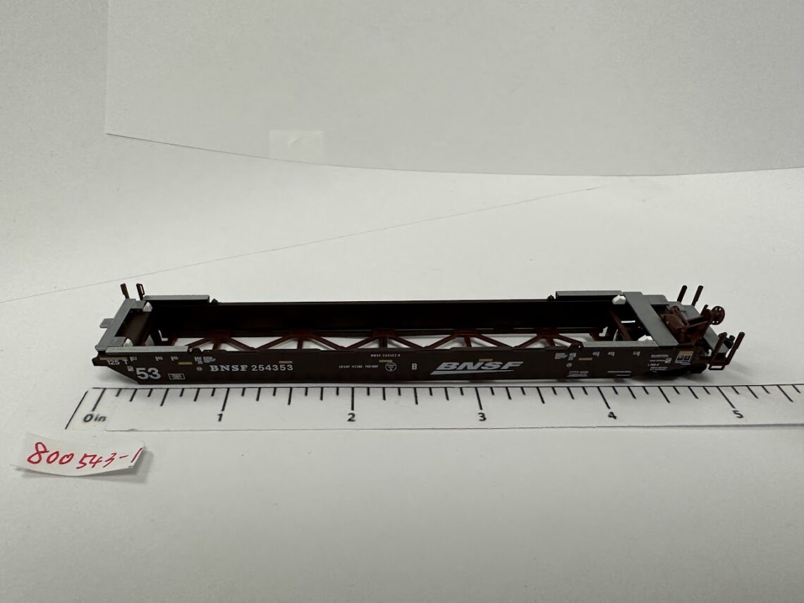 BNSF Swoosh "B" Well #254007 (Newer plastic connector) (N-Scale)
