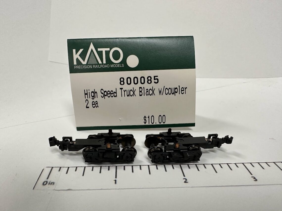 High Speed Truck, Black w/ Coupler (N-Scale)