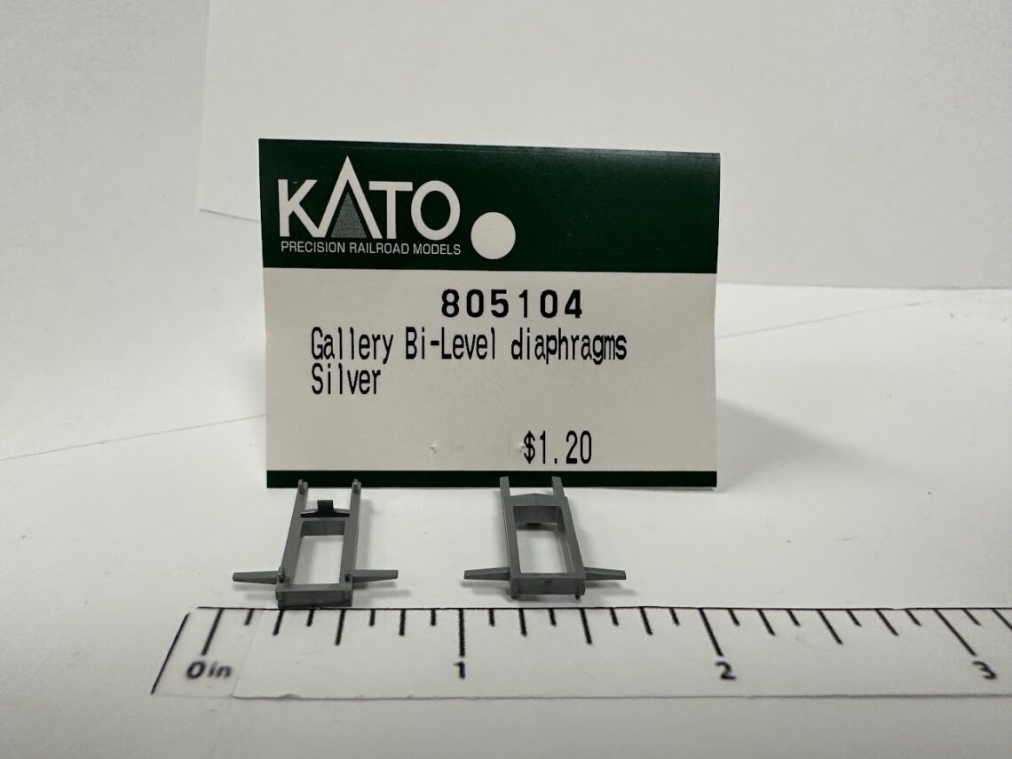Gallery Bi-Level Diaphragms, Silver (N-Scale)