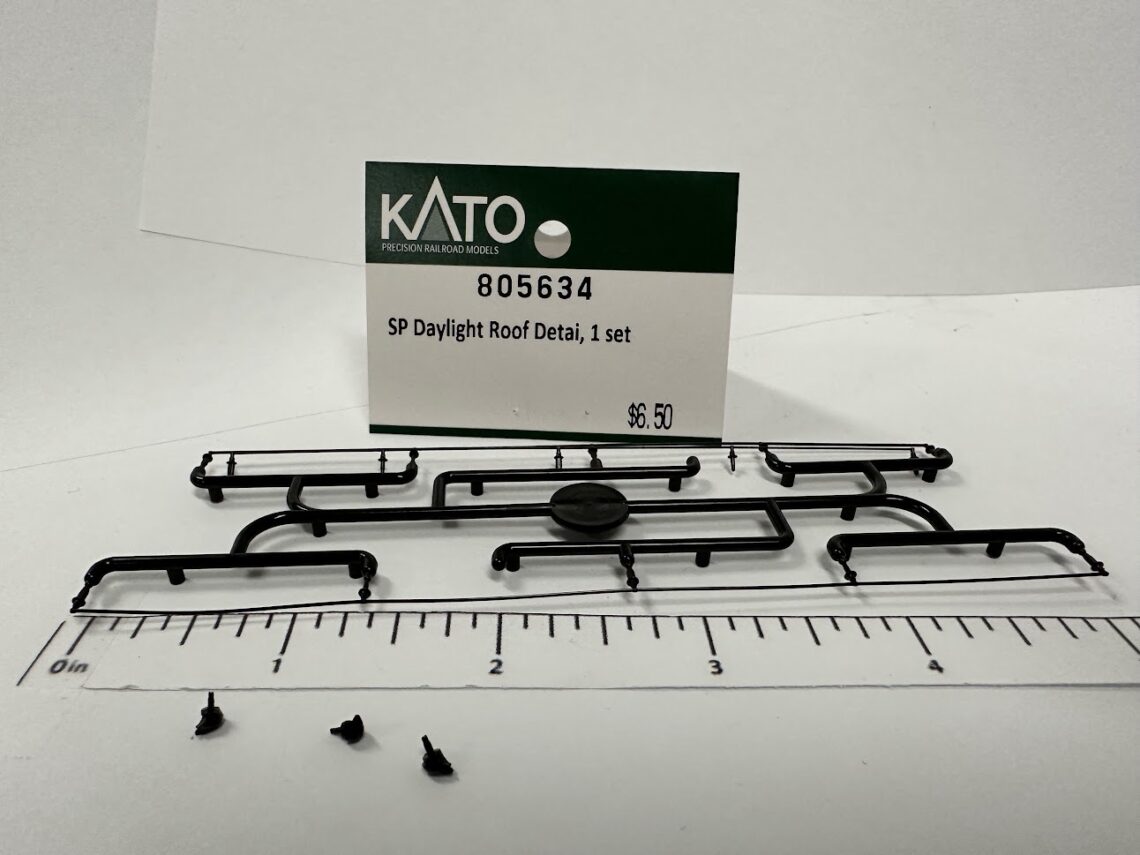 NYC 20th Century Limited RPO/Baggage Detail Parts (N-Scale)