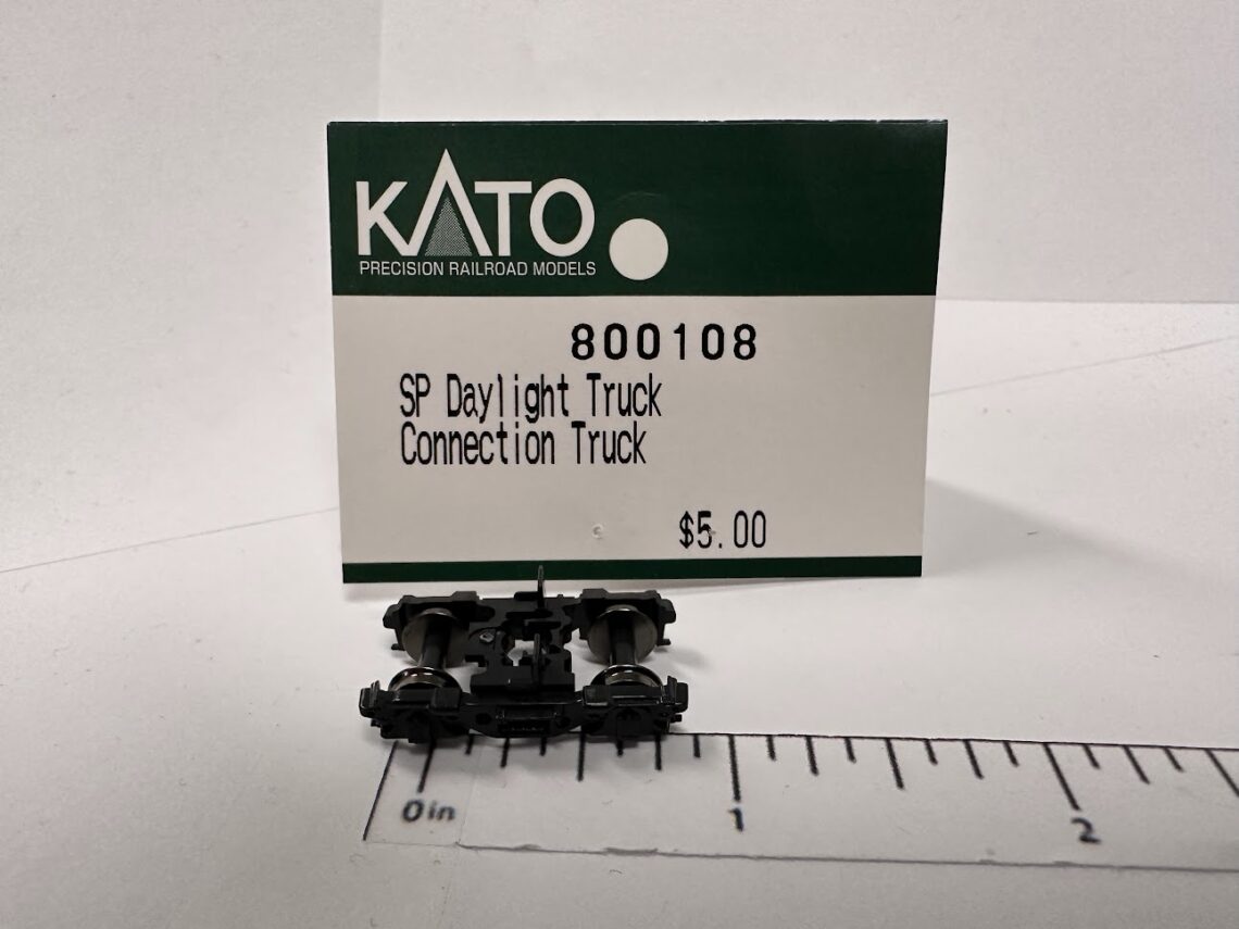 SP Daylight 2-Axle Articulated Truck (truck and wheels only) (N-Scale)