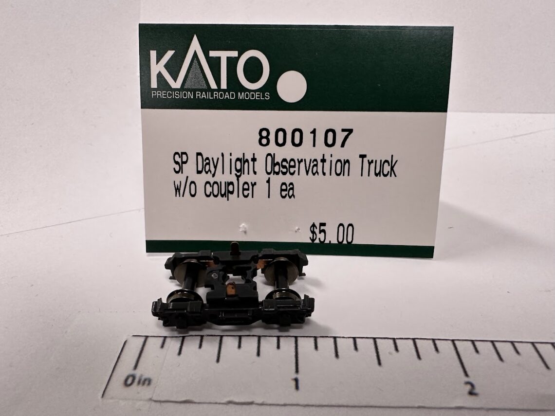 SP Daylight Observation Truck w/o Coupler (N-Scale)