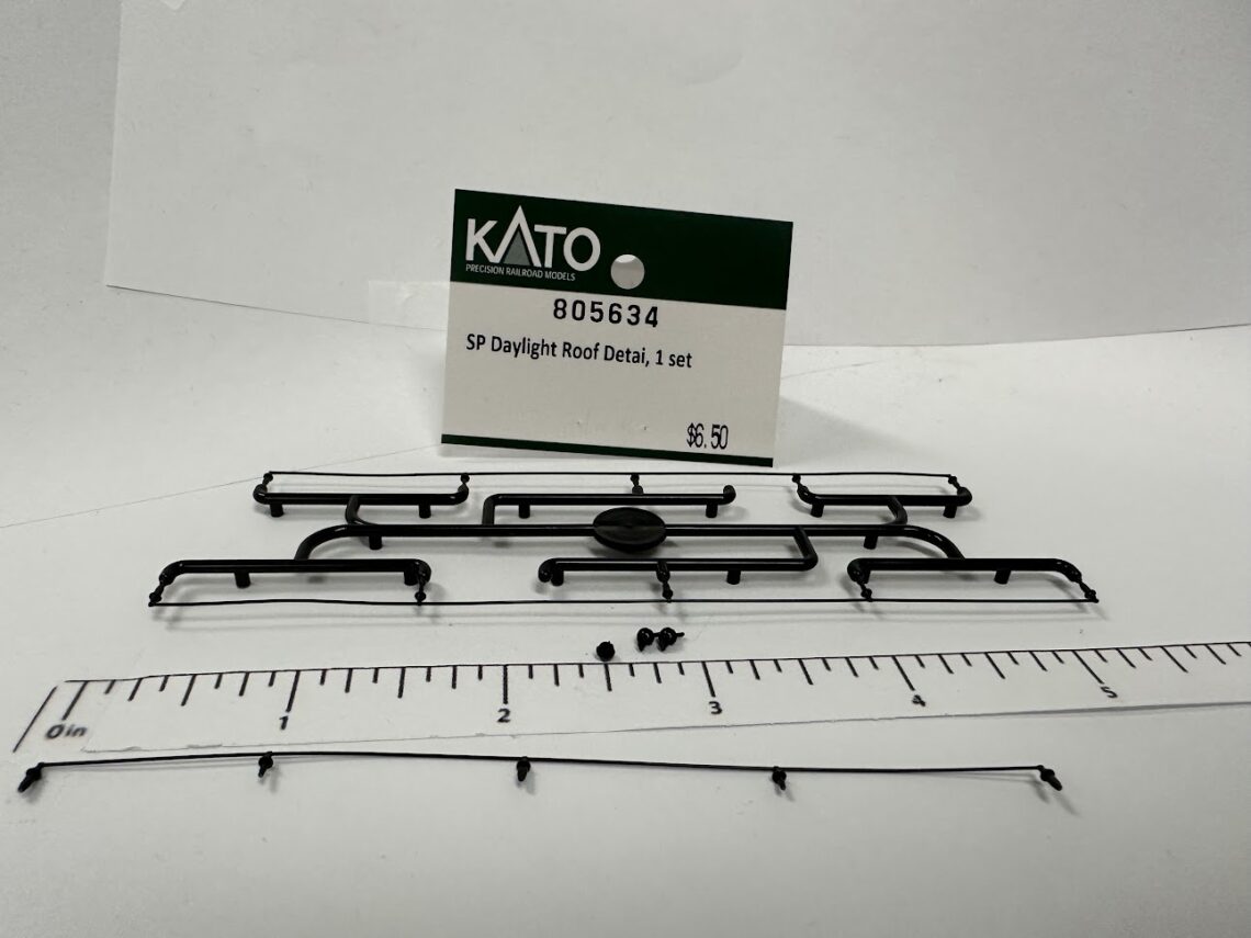 SP Daylight Roof Details (Antennas, kitchen vents) (N-Scale)