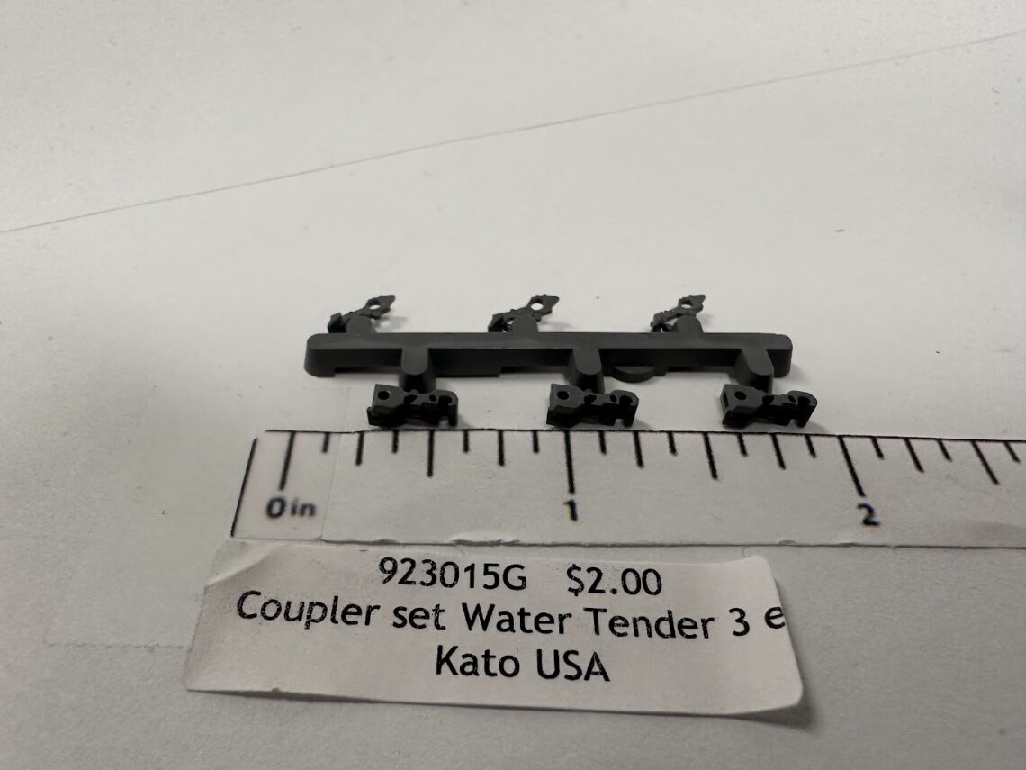 Magnetic Knuckle Coupler for UP Water Tenders (N-Scale)