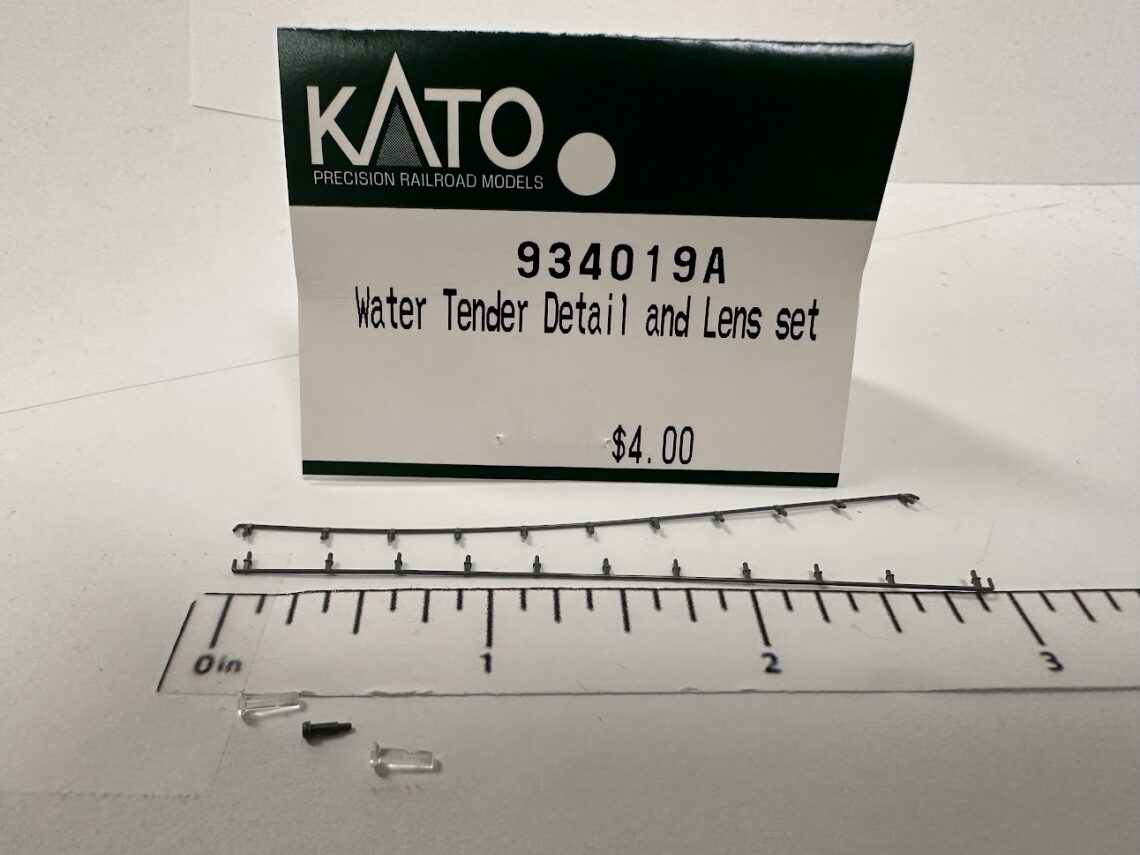 Water Tender Detail and lens set (N-Scale)