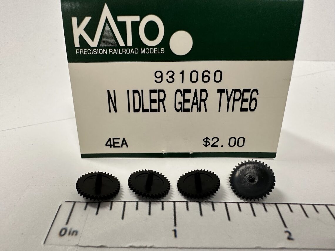 Idler Gear, Version 6 (N-Scale)