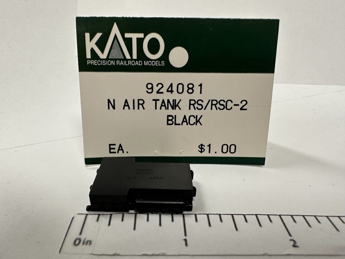 Air Tank, Black (N-Scale)