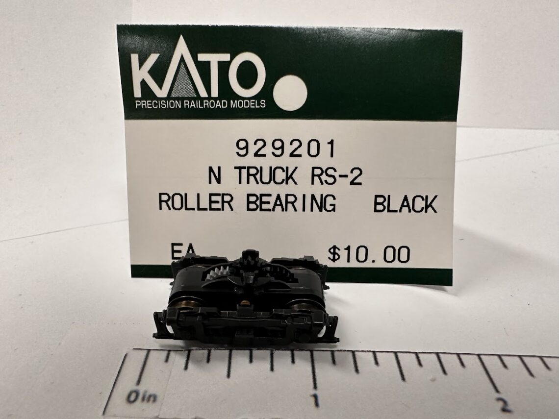 AAR Type B Truck, Black (Roller Bearing) (N-Scale)