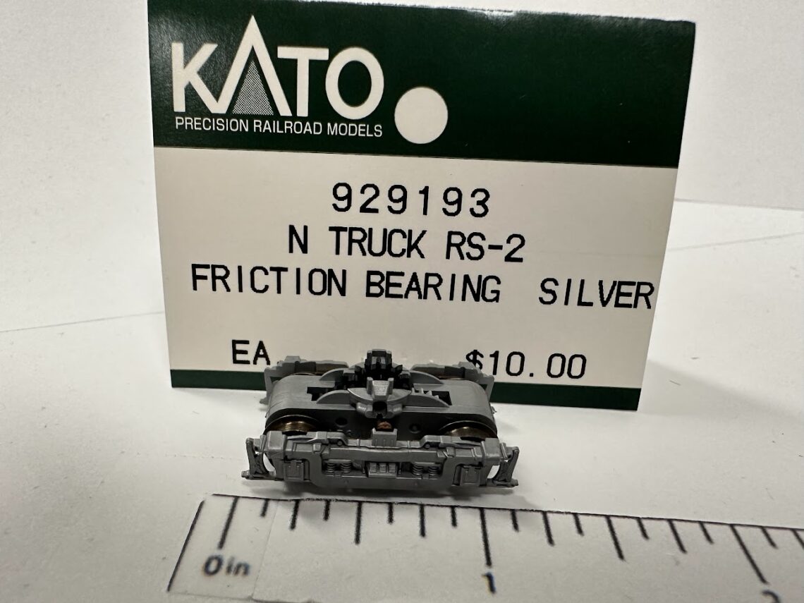 AAR Type B Truck, Silver (Friction Bearing) (N-Scale)
