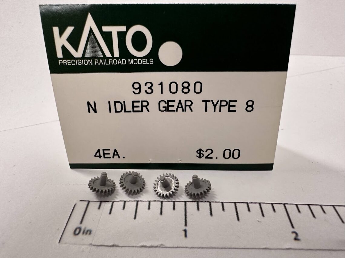 Idler Gear, Version 8 (N-Scale)