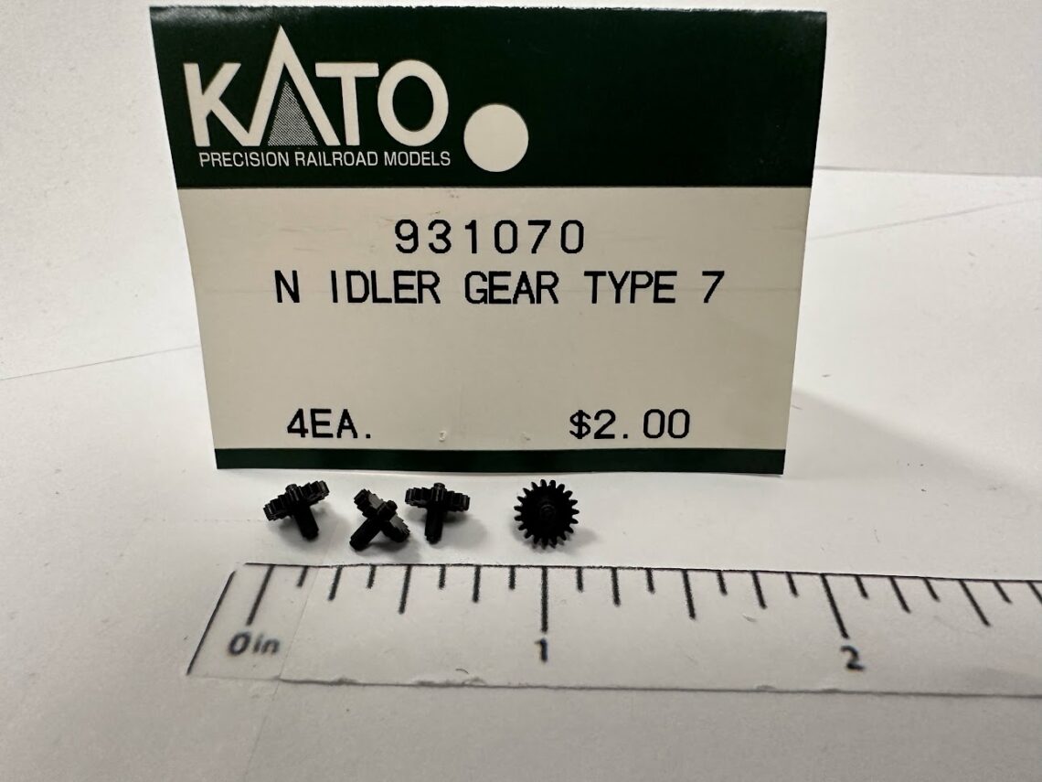 Idler Gear, Version 7 (N-Scale)