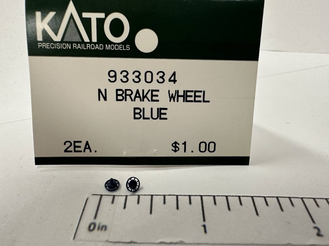 RS-2 / RSC-2 Brake Wheel, Blue (N-Scale)
