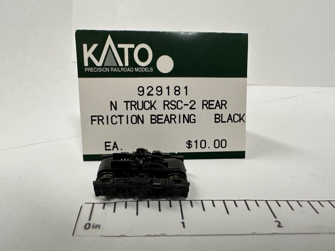 A-1-A Rear Truck, Black (N-Scale)