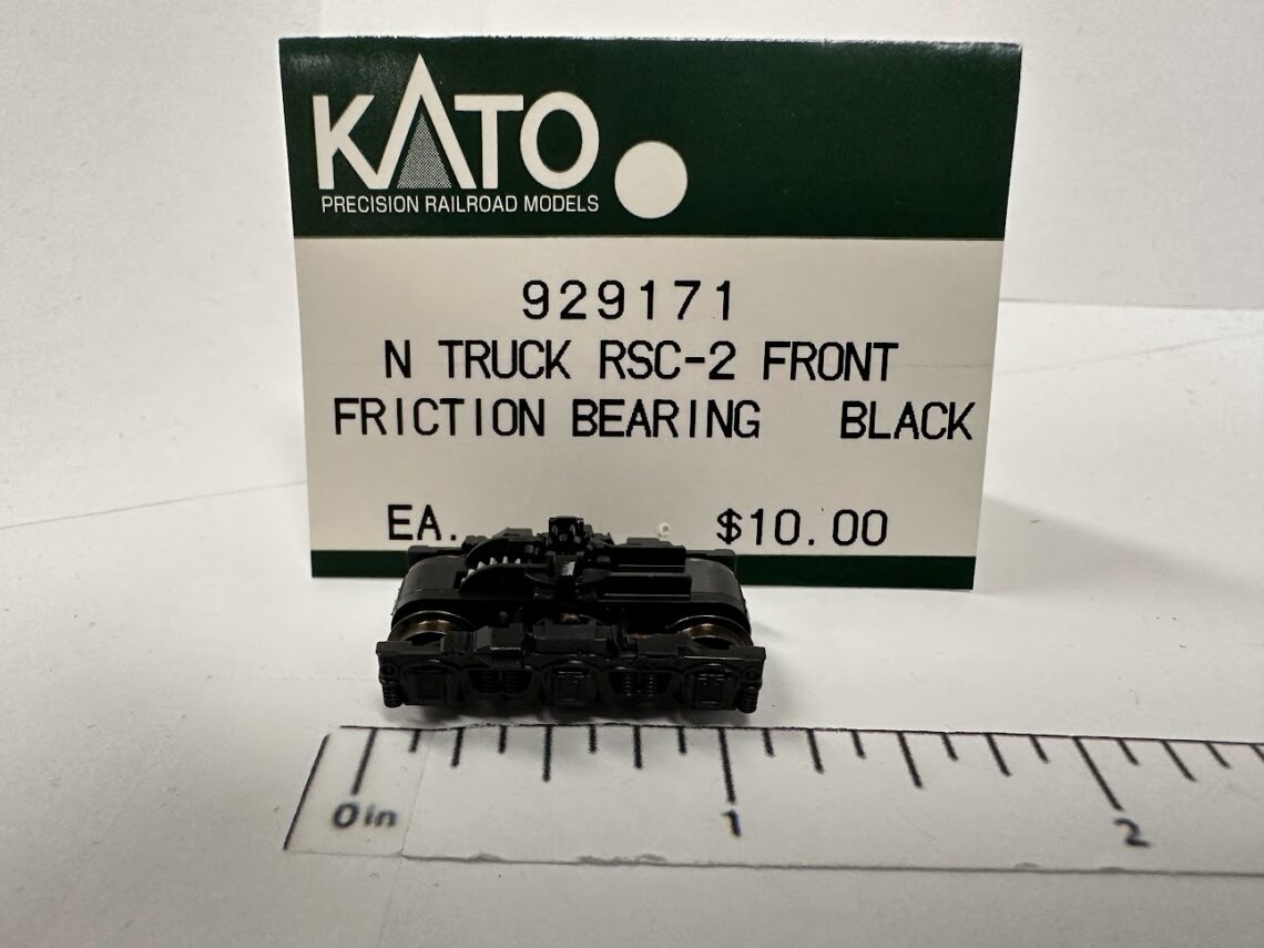 A-1-A Front Truck, Black (N-Scale)