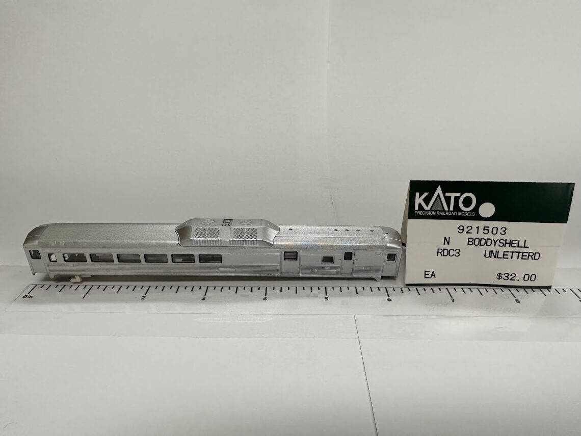 RDC-3 Bodyshell (N-Scale)