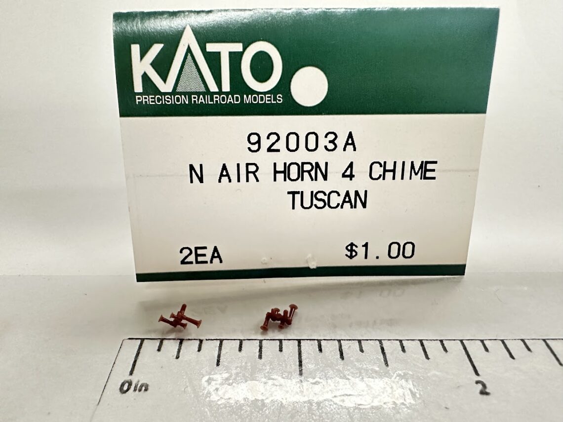 4 Chime Airhorn, Tuscan (N-Scale)