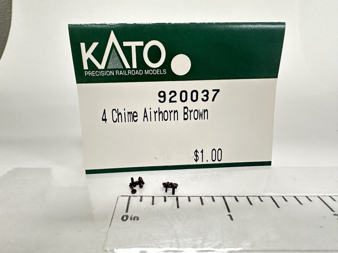 4 Chime Airhorn, Brown (N-Scale)