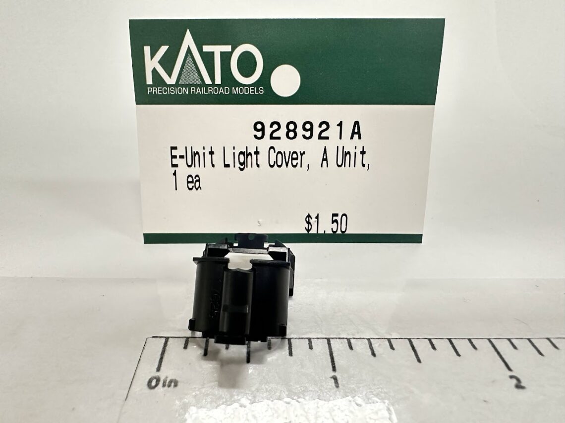E-Unit "Light Cover," A-Unit (for lit numberboards) (N-Scale)
