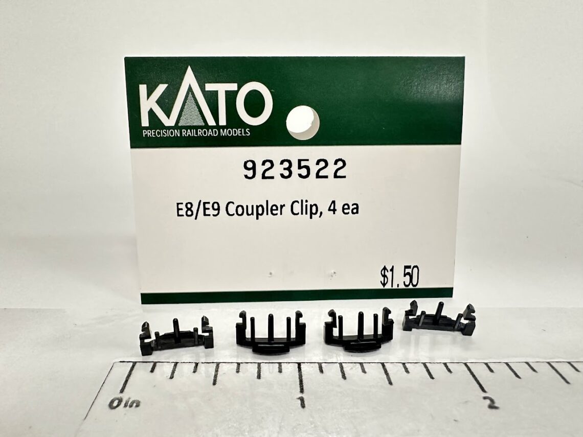E8/E9 Coupler Clip (Use with 923500 or 923501) (N-Scale)