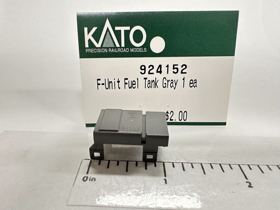 Fuel Tank, Gray (N-Scale)
