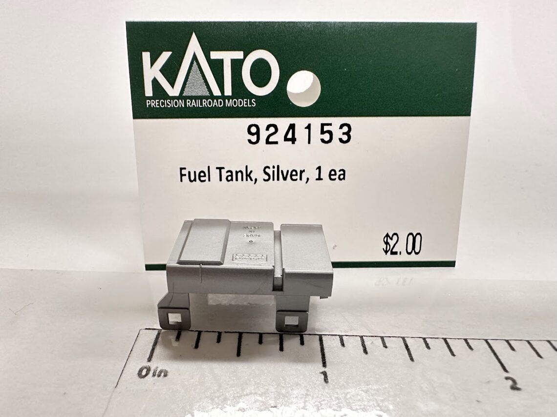 Fuel Tank, Silver (N-Scale)