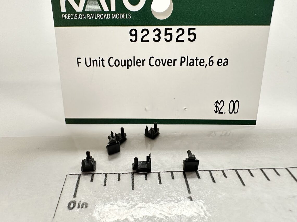 F Unit Coupler Cover Plate (Use with 923500 or 923501) (N-Scale)