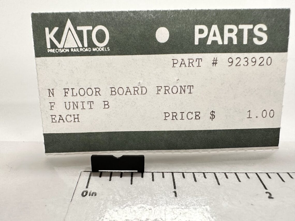 F-Unit "Floorboard," B-Unit (N-Scale)