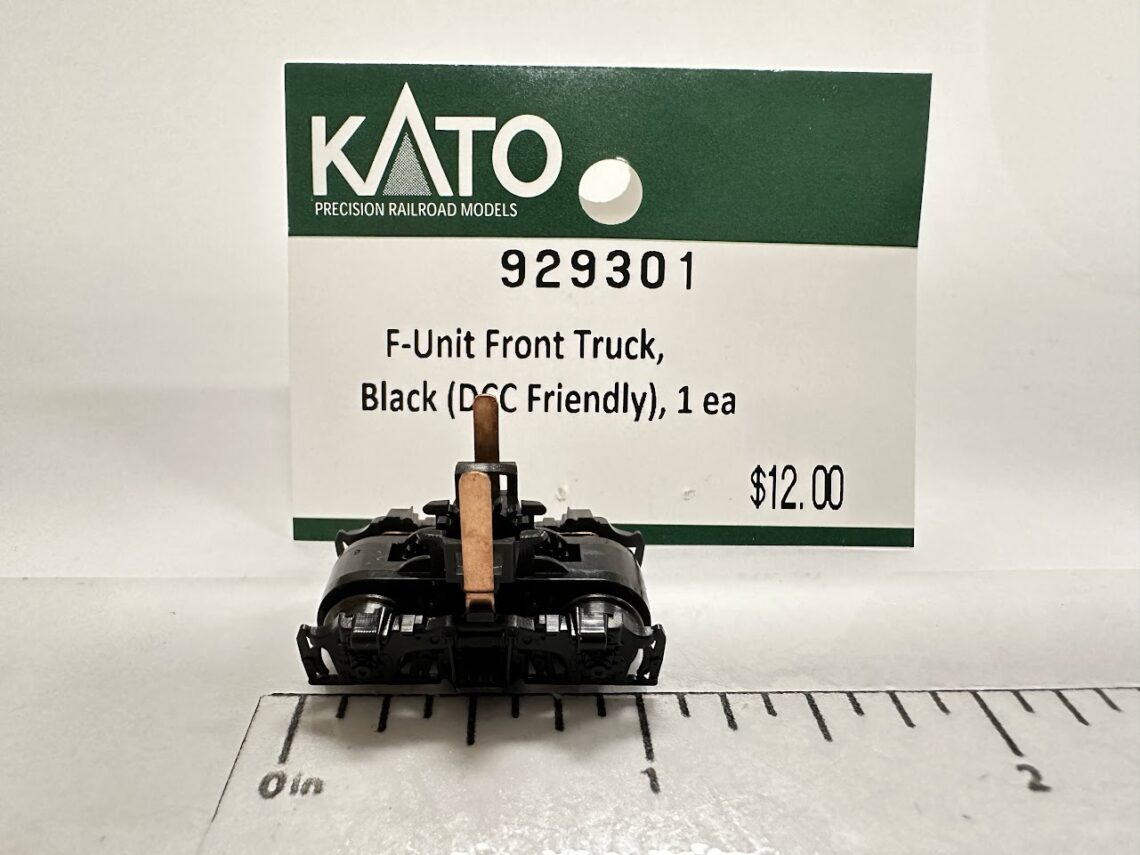 F-Unit Front Truck, Black (DCC Friendly) (N-Scale)