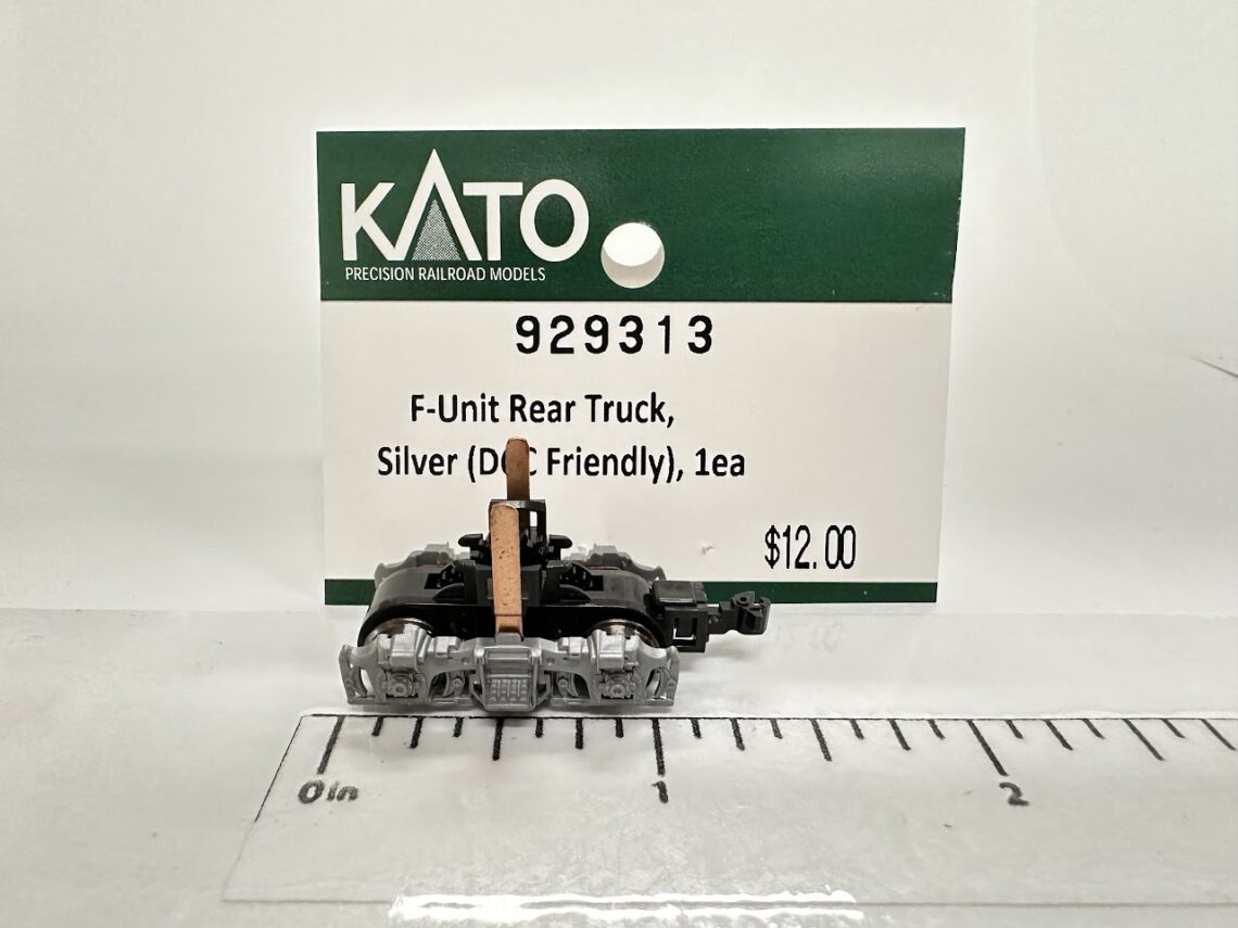 F-Unit Rear Truck, Silver (DCC Friendly) (N-Scale)