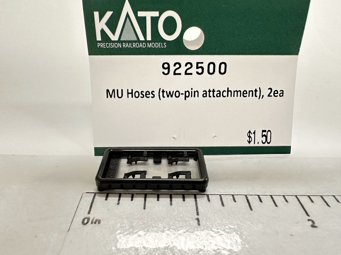 MU Hoses (two-pin attachment) (N-Scale)