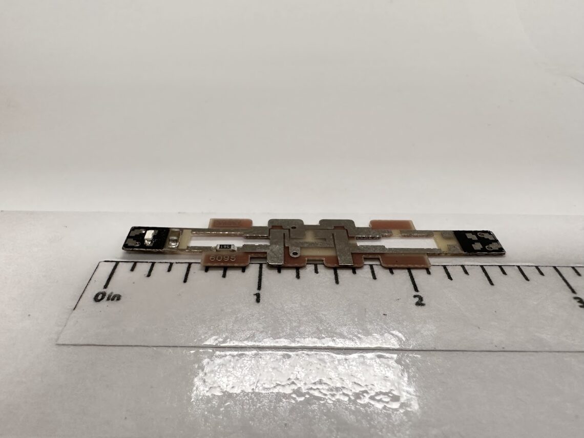 Circuit Board with Golden White LED Lights for Metra F40PH (N-Scale)