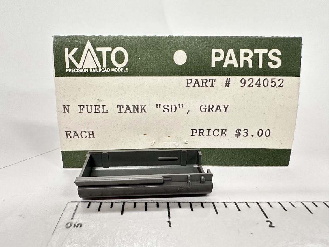 Fuel Tank, Gray (N-Scale)